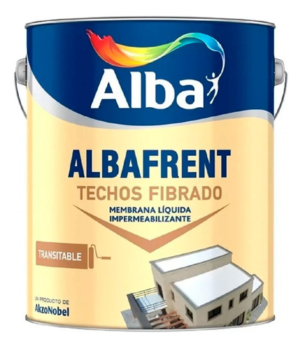 Albafrent Fibrado Membrana Liquida Impermeable 10kg  Pintumm