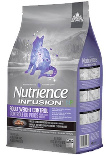 Alimento Gato Adulto Nutrience Infusion Light 5kg. Np