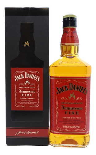 Whisky Jack Daniels Apple 1l + Fire 1l - Kit Original Oferta