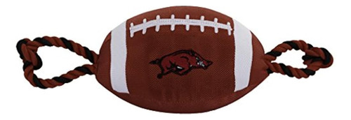 Pet First Ncaa Arkansas Razorbacks Football Dog Toy, Materia