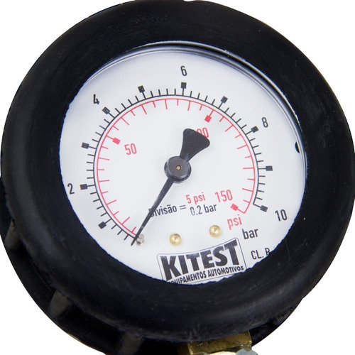 Medidor De Pressão De Óleo Com 5 Adaptadores Kitest-ka-008