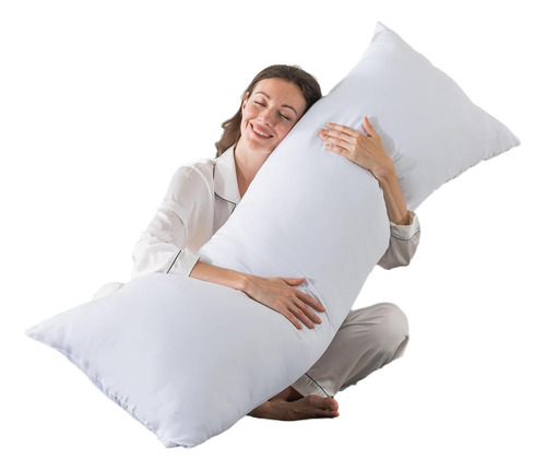 Relleno De Almohada Corporal Suave Y Transpirable 50 X 137 C