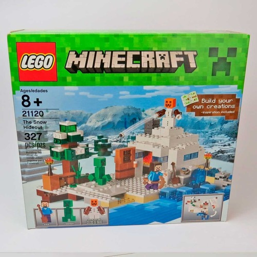 Lego 21120 Minecraft Guarida En La Nieve - Snow Hideout