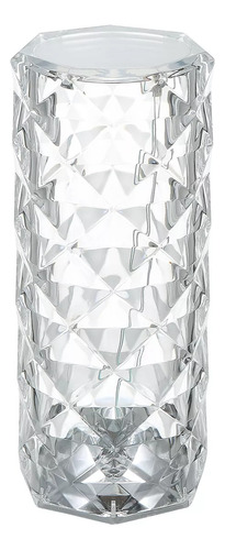 Lámpara De Cristal Touch Rose Diamond - 16 Colores Led