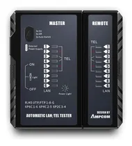 Comprar Probador De Cables Ethernet Rj45 Rj11 Ampcom Network Tester