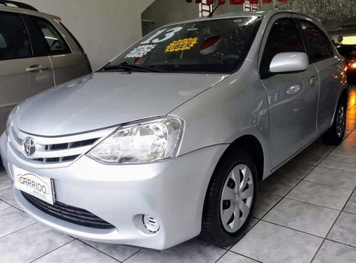 Toyota Etios Xs 1.3 Flex Prata Completo 2013