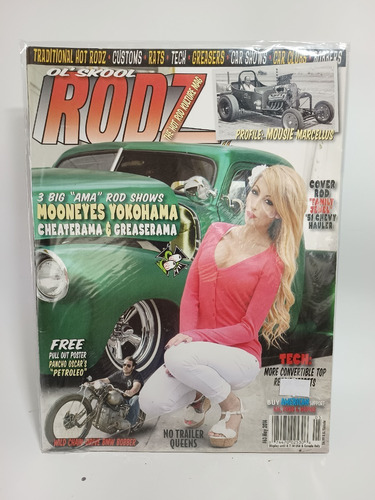 Revista Importada 0036w Ol'skool Rodz Magazine Hotrods