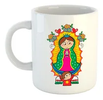 Comprar Taza De Ceramica Virgen De Guadalupe Religion Catolica