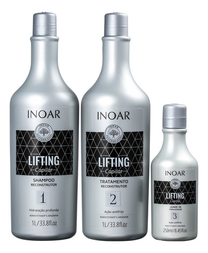 Kit Inoar Lifting Capilar (3 Produtos) Blz