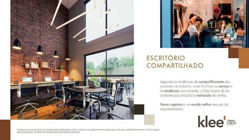 Imagem 6 de 13 de Apartamento No Klee Urban Habitat, Com 2 Dormitórios À Venda Por R$ 491.900 - Mossunguê - Curitiba/pr - Ap0369
