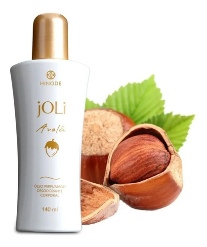 Óleo Corporal Perfumado Avelã 140ml Hinode Joli Tipo De Embalagem Pote 140ml - Joli Avelã