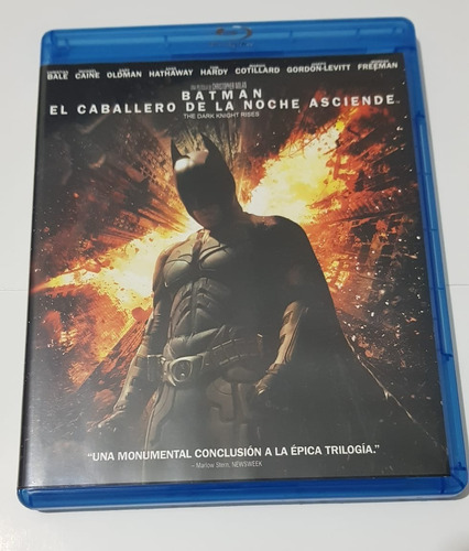 Batman El Caballero De La Noche Asciende  Blu-ray + Dvd