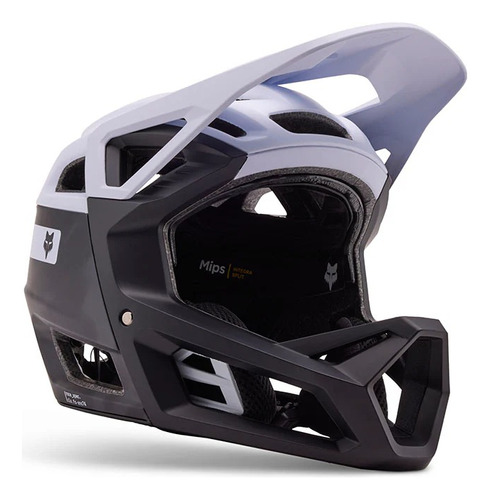 Casco Fox Proframe Rs Taunt Mips Blanco/ Negro Donwhill Mtb