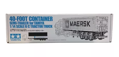 Miniatura Carreta Mercedes Benz Container Esc 1:50 Maersk P