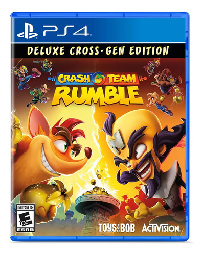 Jogo Crash Team Rumble Deluxe Edition - Ps4 Mídia Física