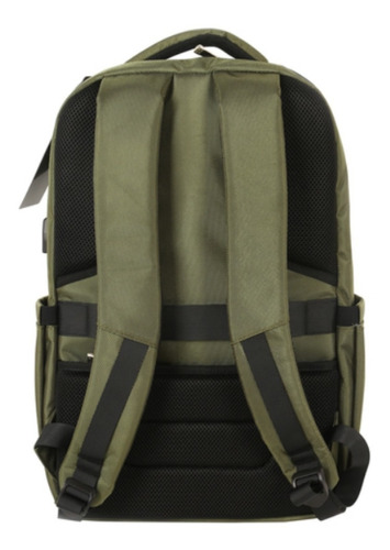 Mochila Para Laptop Supra Nb53559 Verde 15.6 Pulgadas