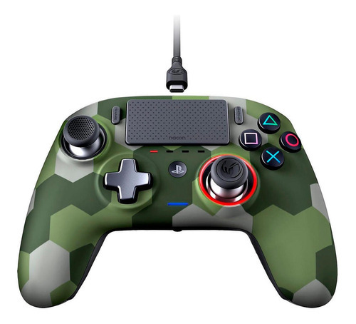Mando Nacon Revolution Ps4 Pro Controller 3 Camuflado Verde