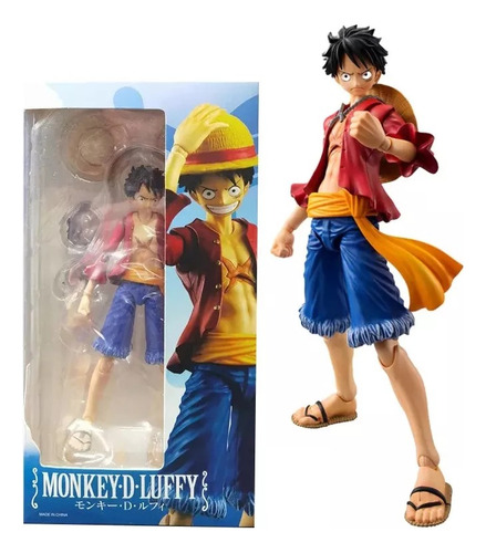 Luffy Articulado Action Figure One Piece Boneco Luffy