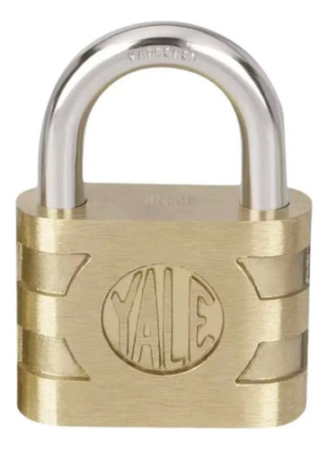 Candado Aleman Yale 840mm Dorado Para Seguridad