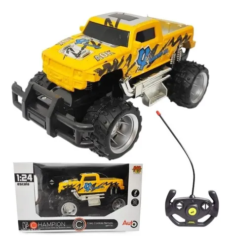 Carro controle remoto sem fio Pick Up 1:24 – DM Toys