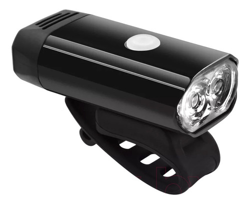 Luz Delantera Bicicleta Recargable 400 Lumen Jing Yi Usb