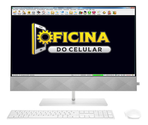 Sistema Ordem De Serviço Celular + Vendas E Financeiro V4.0