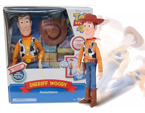 Toy Story 4 Woody Interactive Drop-down Action Bunny Toys