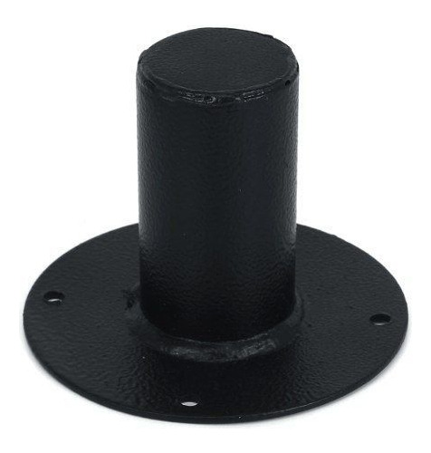 Suporte Fixação Pedestal Caixa Som Acústica Aço - Furo 3,5cm