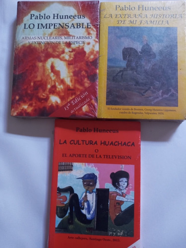 Extraña Historia/lo Impensable/cultura .huachaca.pack 3 Obr