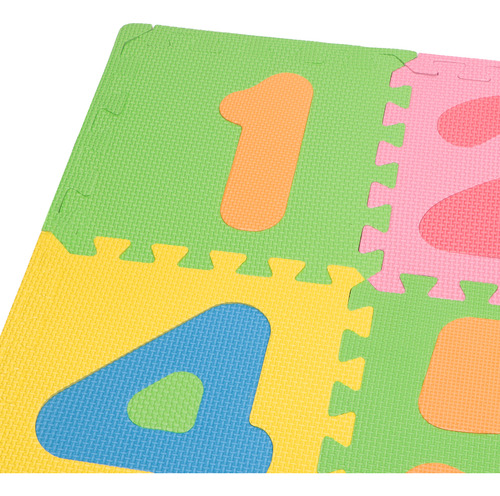 Alfombra Mat Eva Numeros Multicolor 9 Pz Infanti