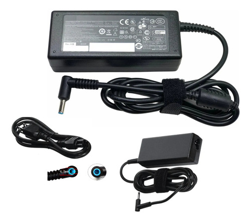 Cargador 65w 3.33a Para Elitebook 830 G5 840 / 850 G3 G4 G5 Negro