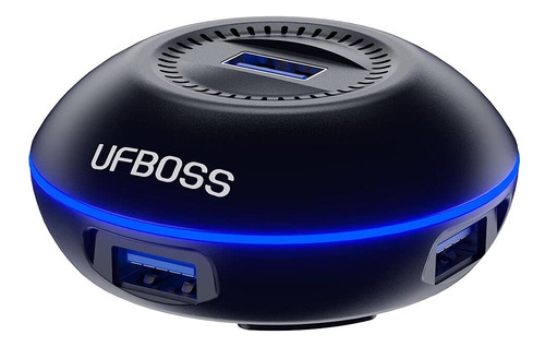 Ufboss Usb 3.0 4 Puerto Hub Dock Un Adaptador Corriente Para