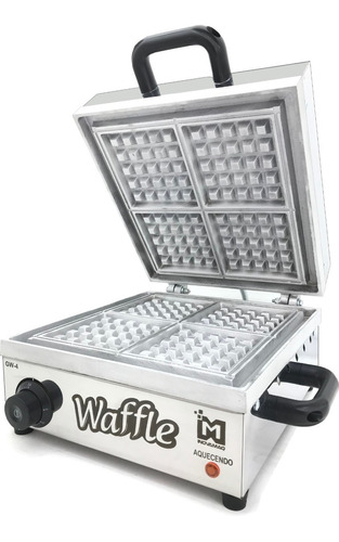 Máquina De Waffles Prof. - 4cav 2000w - 127v - Inovamaq