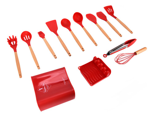 Juego Completo De 13 Piezas De Silicona Para Cocinar