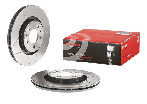 Discos Brembo Max Vw Jetta 2000 Del Par