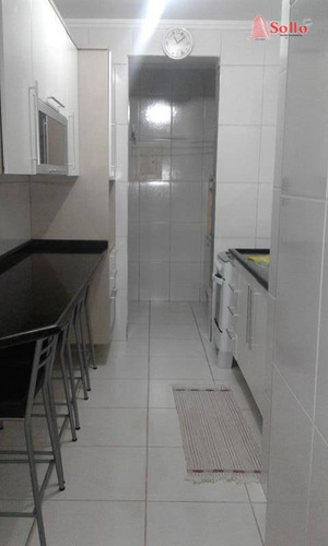Imagem 6 de 15 de Apartamento 61m² Com 2 Dorms E 1 Vaga - Vila Augusta - Guarulhos/sp - Ap0202