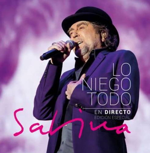 Imagen 1 de 1 de Joaquin Sabina Lo Niego Todo En Directo Cd + Dvd Nuevo 2018