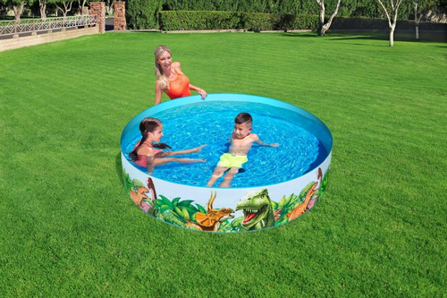 Imagen 5 de 5 de Pileta Deco Monster 183cm X 38cm 55022/4104