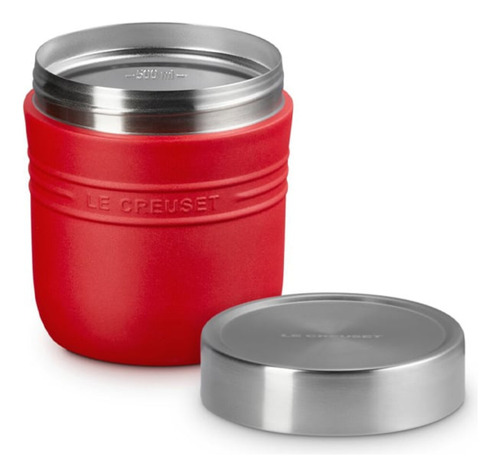 Pote Térmico Inox 500 Ml On The Go Vermelho Le Creuset