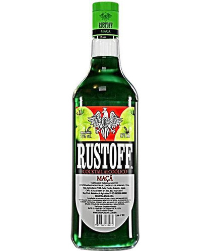 Vodka Rustoff Maça 970 Ml