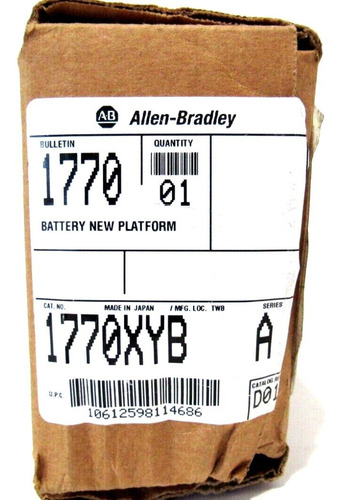 New Allen Bradley 1770-xyb Lithium Battery Ser.a 1770xyb Ddb