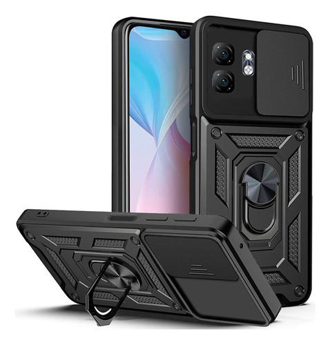 Funda Para Infinix Hot 50i Smart 9 Ventanas Correderas+mica