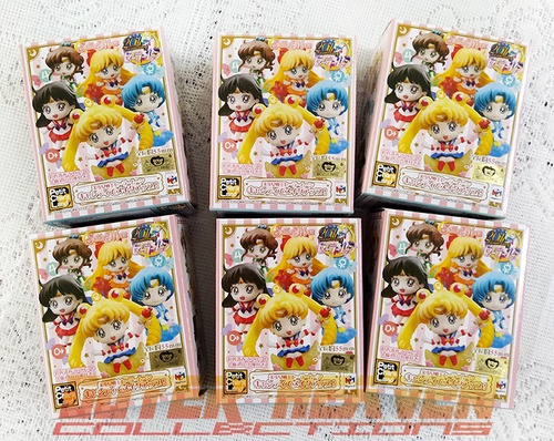 Imagen 4 de 10 de Sailor Moon Petit Chara Land Candy De Make Up! (set De 6)