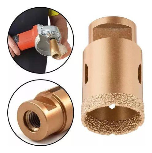 Serra Copo Diamantada Para Esmerilhadeira 32mm Rocast