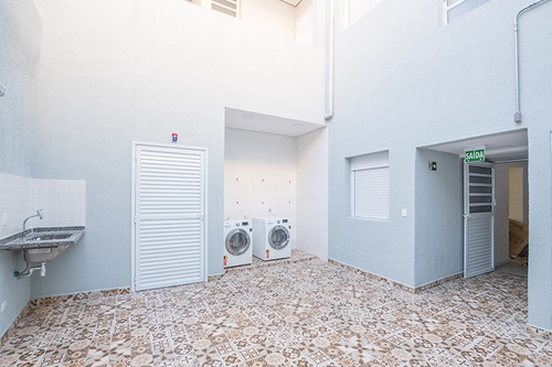 Imagem 21 de 30 de Lindo Apartamento Estilo Kitnet, Mobiliado Para Locação, Pronto Para Morar- Aclimação-sp, - Sp - Kn0038_sales