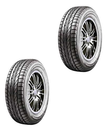 Paq X2 Llantas 205/60 R13 Firestone Firehawk 900 86h