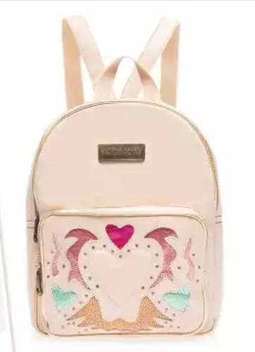 Hermosa Mochila Antonia Agosti100% Cuero Vacuno Envio Gratis