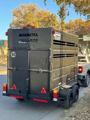 Trailer Minimetal Para 2 Caballos Homologado