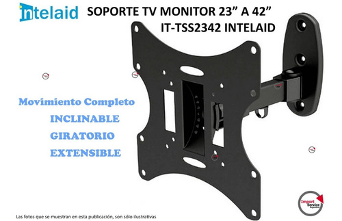 Soporte Tv 23 A 42 It-tss2342 Intelaid Movimiento Completo