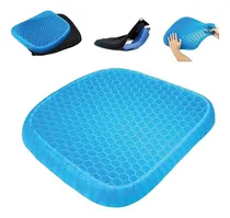 Comprar Cojin Almohada Gel Silla Asiento Descanso Flexible Funda 